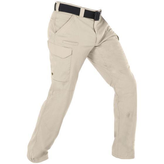 Pantalones tácticos para hombre First Tactical V2 en caqui