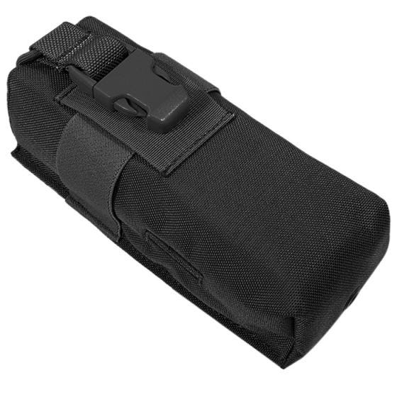 Funda para radio Flyye PRC 148 MBITR con sistema MOLLE en negro