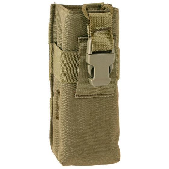 Funda para radio Flyye PRC 148 MBITR con sistema MOLLE en Coyote Brown