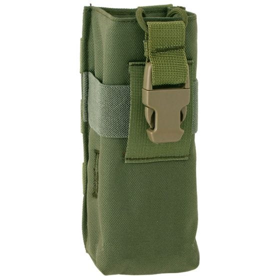 Funda para radio Flyye PRC 148 MBITR con sistema MOLLE en Olive Drab