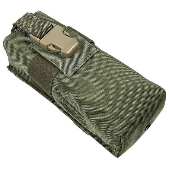 Funda para radio Flyye PRC 148 MBITR con sistema MOLLE en Ranger Green
