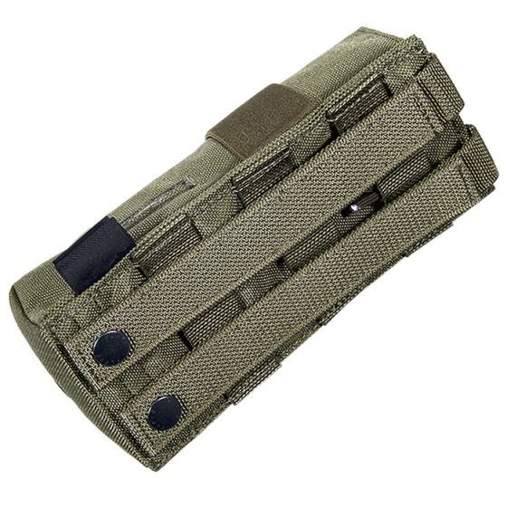 Funda para radio Flyye PRC 148 MBITR con sistema MOLLE en Ranger Green