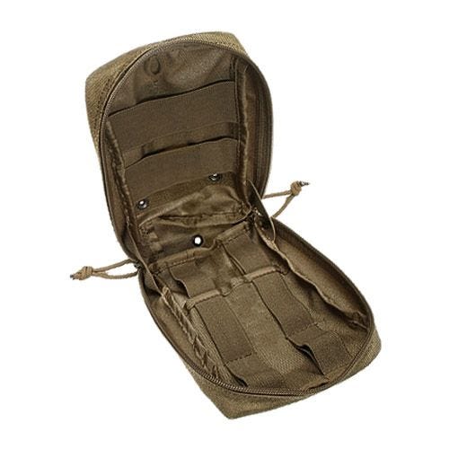 Bolsa para kit de primeros auxilios Flyye con sistema MOLLE en Coyote Brown
