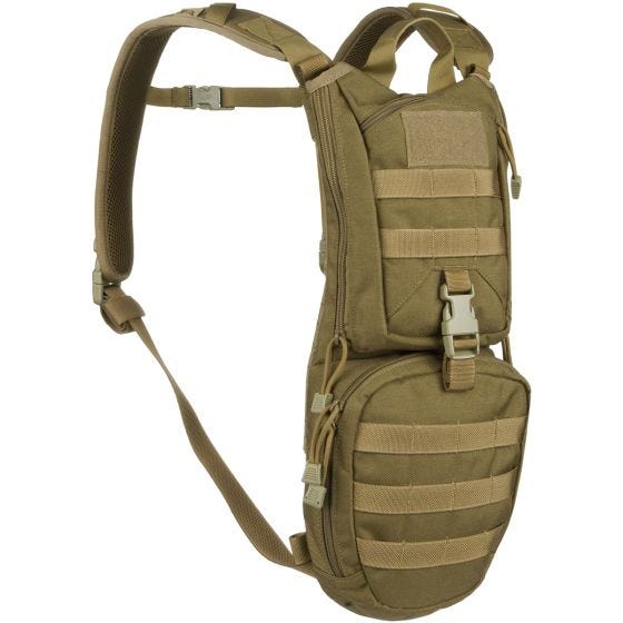 Mochila de hidratación de uso diario Flyye en Coyote Brown