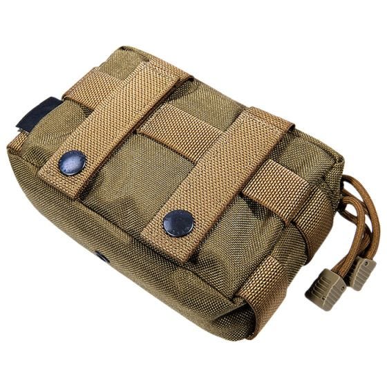 Bolsa para accesorios pequeños Flyye con sistema MOLLE en Coyote Brown