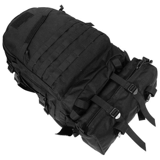 Bolsa adicional para fijar a la mochila Flyye AIII con sistema MOLLE en negro