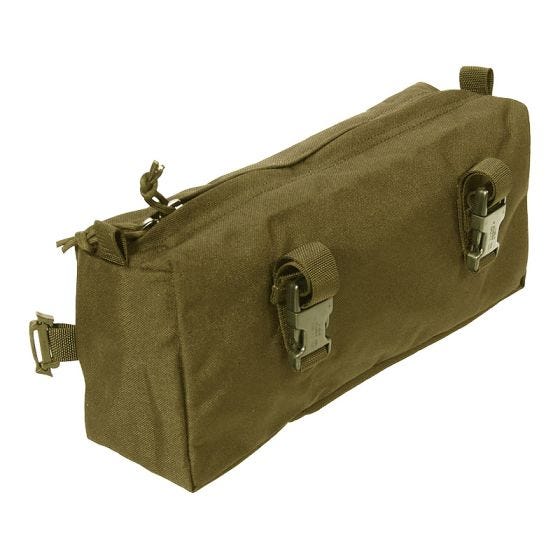 Bolsa adicional para fijar a la mochila Flyye AIII con sistema MOLLE en Coyote Brown
