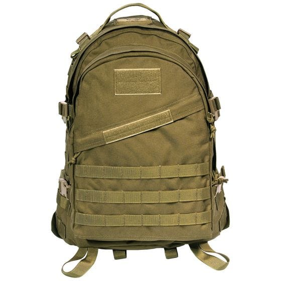 Mochila Flyye AIII con sistema MOLLE en marrón