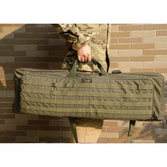 Funda para fusil Flyye Deformation con sistema MOLLE en negro