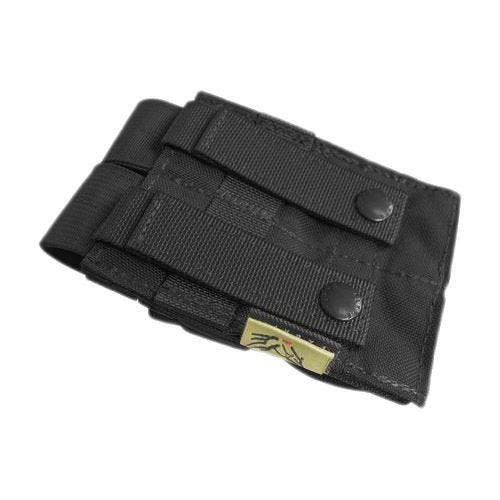 Portacargador doble de cartuchos de 9 mm Flyye Ver. FE con sistema MOLLE en negro