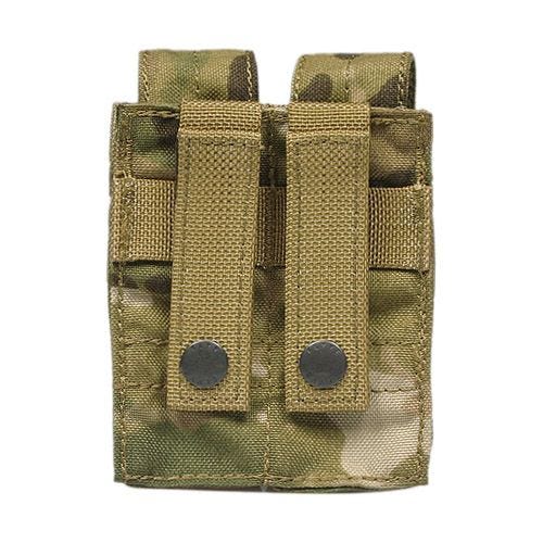 Portacargador doble de cartuchos de 9 mm Flyye Ver. FE con sistema MOLLE en MultiCam