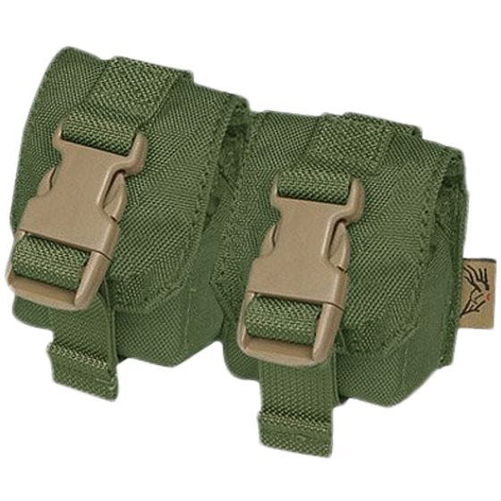 Funda doble para granadas Flyye Fragmentation en Olive Drab
