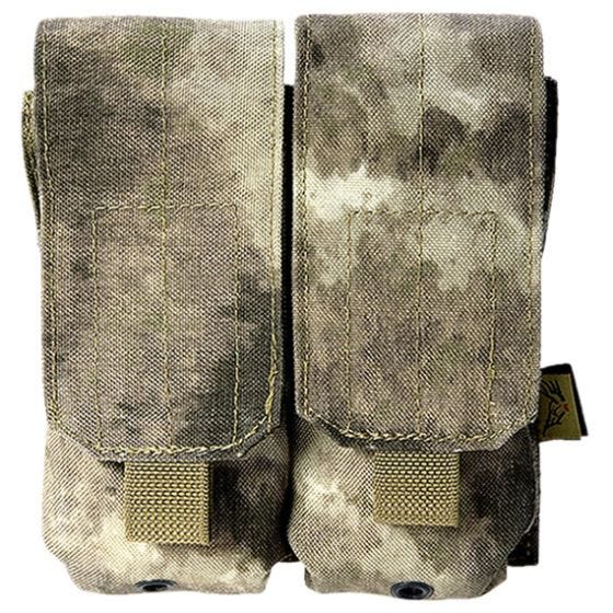 Portacargador doble Flyye M4/M16 con sistema MOLLE en A-TACS AU