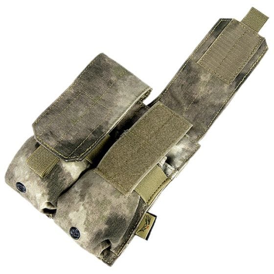 Portacargador doble Flyye M4/M16 con sistema MOLLE en A-TACS AU