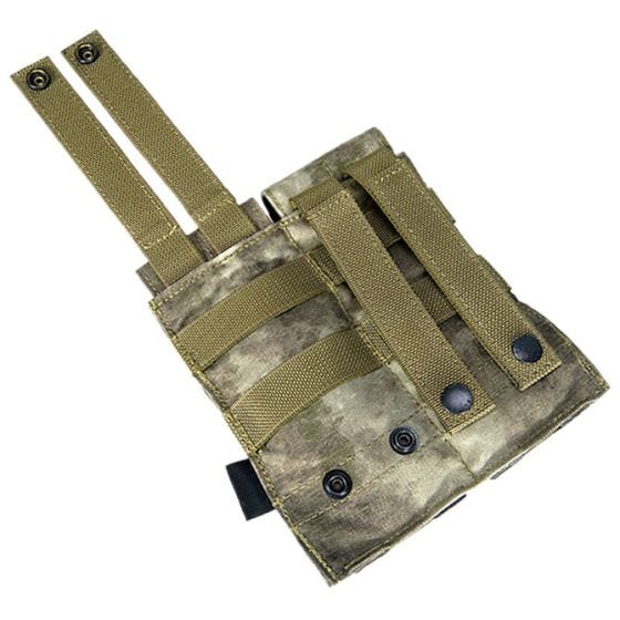 Portacargador doble Flyye M4/M16 con sistema MOLLE en A-TACS AU