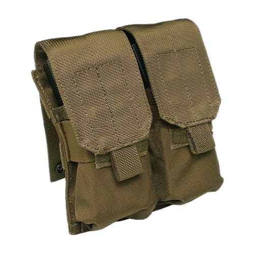 Portacargador doble Flyye M4/M16 con sistema MOLLE en Coyote Brown