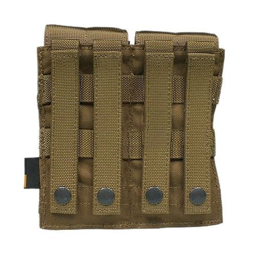 Portacargador doble Flyye M4/M16 con sistema MOLLE en Coyote Brown