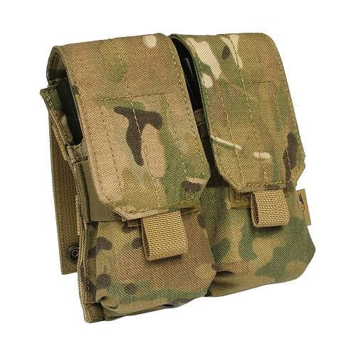Portacargador doble Flyye M4/M16 con sistema MOLLE en MultiCam