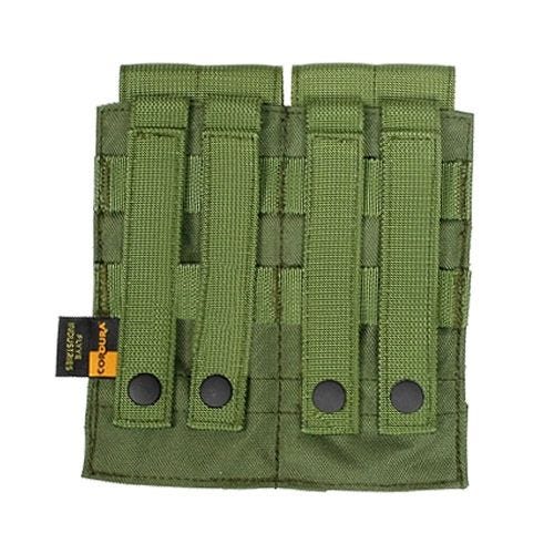 Portacargador doble Flyye M4/M16 con sistema MOLLE en Olive Drab