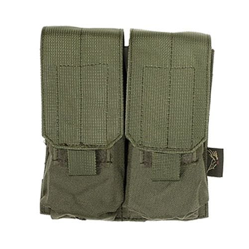 Portacargador doble Flyye M4/M16 con sistema MOLLE en Ranger Green