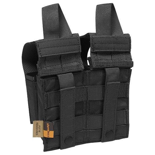 Funda para 2 cargadores de M4/M16 y 4 de pistola Flyye con sistema MOLLE en negro