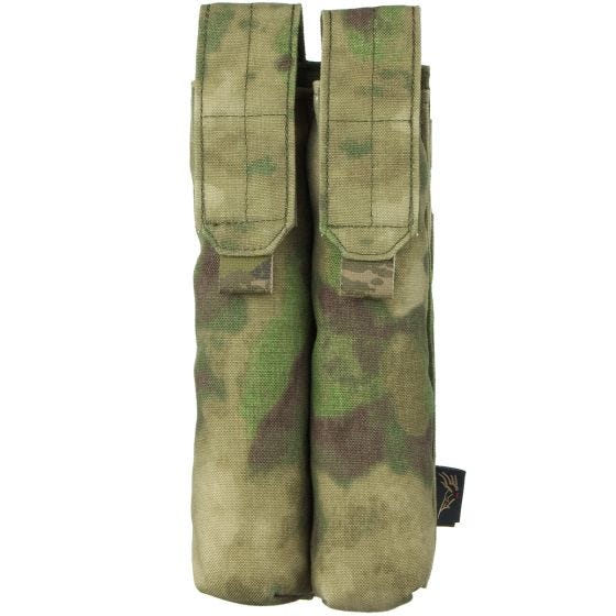Portacargador doble Flyye P90/UMP con sistema MOLLE en A-TACS FG