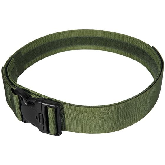 Cinturón de servicio con hebilla de seguridad Flyye Duty en Olive Drab