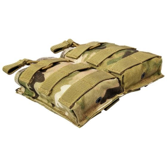 Portacargador universal doble Flyye EV con sistema MOLLE en MultiCam