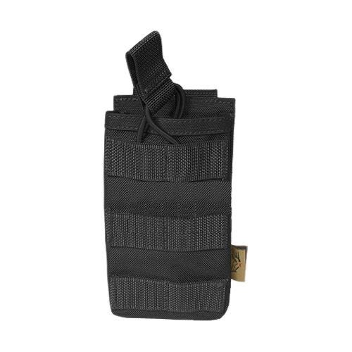 Portacargador universal individual Flyye EV con sistema MOLLE en negro