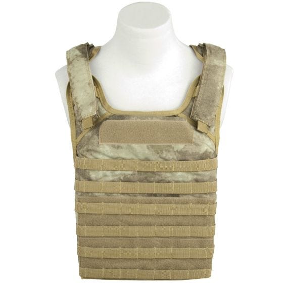 Chaleco portaplacas Flyye Fast Attack GEN 1 con sistema MOLLE en A-TACS AU