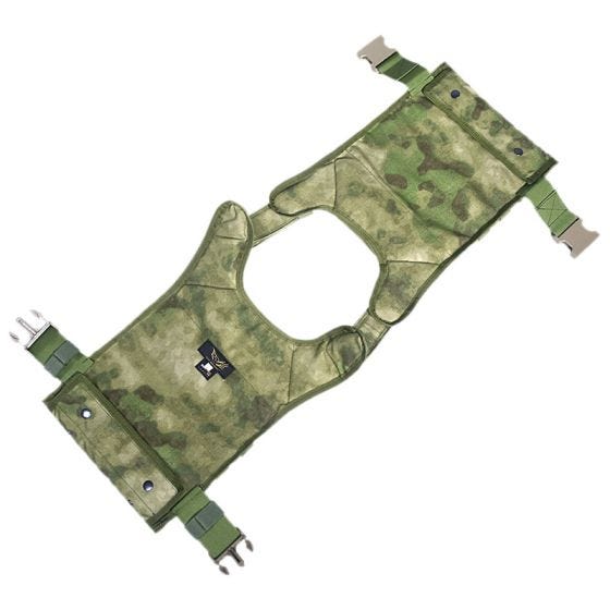 Chaleco portaplacas Flyye Fast Attack GEN 1 con sistema MOLLE en A-TACS FG