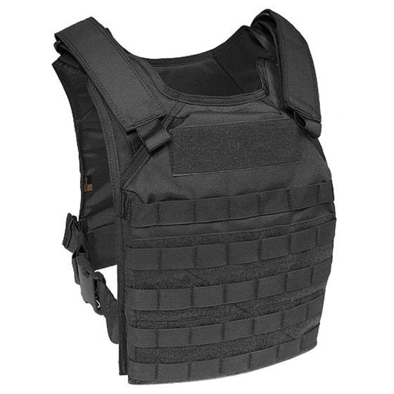 Chaleco portaplacas Flyye Fast Attack GEN 1 con sistema MOLLE en negro