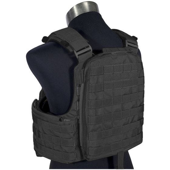 Chaleco portaplacas Flyye Field Compact en negro