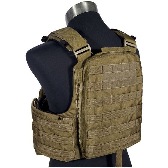 Chaleco portaplacas Flyye Field Compact en Coyote Brown