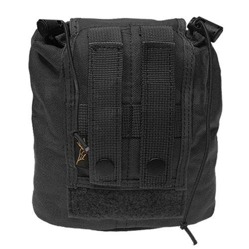 Portacargador con solapa Flyye con sistema MOLLE en negro