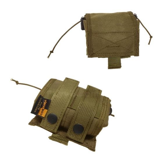 Portacargador con solapa Flyye con sistema MOLLE en Coyote Brown
