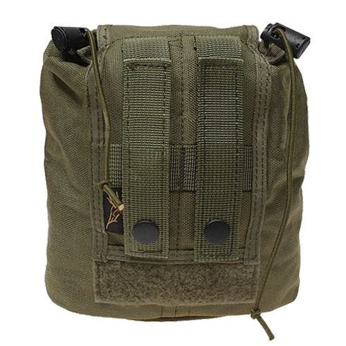 Portacargador con solapa Flyye con sistema MOLLE en Ranger Green