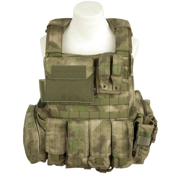 Flyye Chaleco con múltiples bolsillos Force Recon ver. Land en A-TACS FG