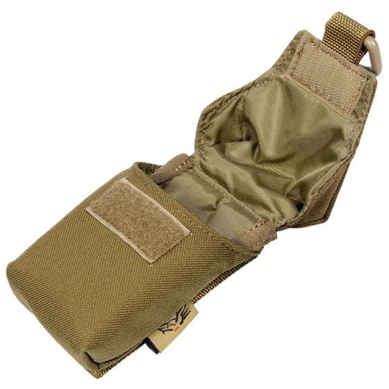 Funda Flyye iCOMM con sistema MOLLE en Coyote Brown