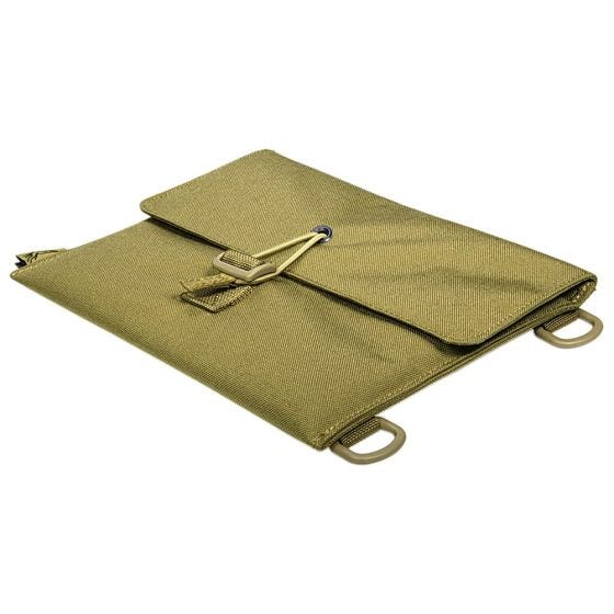 Funda para iPad Flyye con sistema MOLLE en caqui