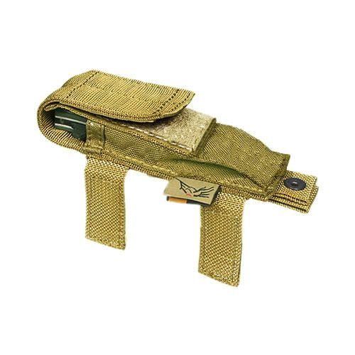 Funda para cuchillo Flyye con sistema MOLLE en caqui