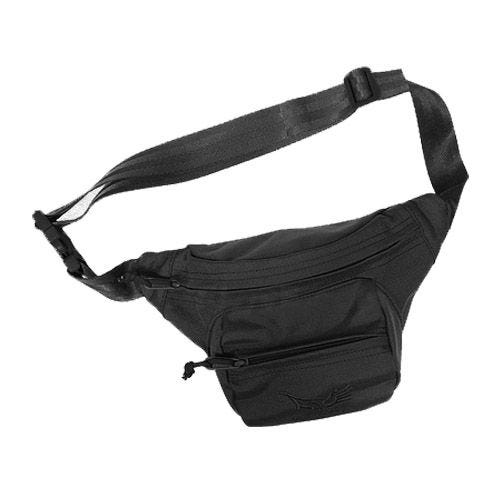 Riñonera Flyye Low-Pitched de tamaño pequeño en negro