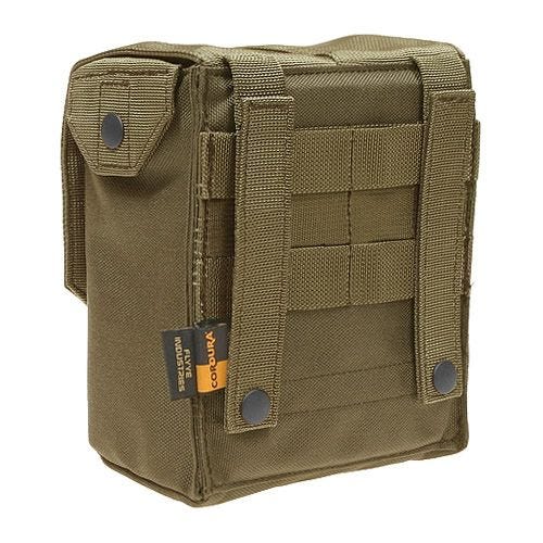 Bolsa para munición Flyye apta para 200 balas de M249 con sistema MOLLE en Coyote Brown