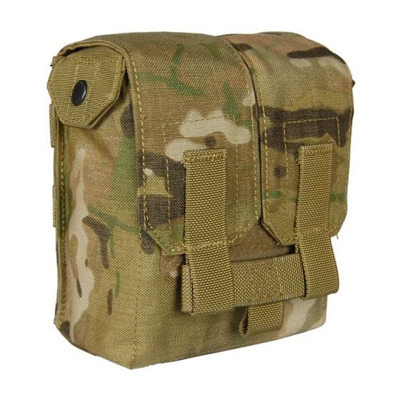 Bolsa para munición Flyye apta para 200 balas de M249 con sistema MOLLE en MultiCam