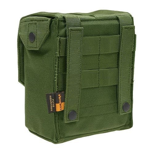 Bolsa para munición Flyye apta para 200 balas de M249 con sistema MOLLE en Olive Drab