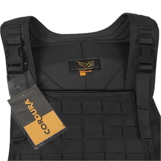 Chaleco portaplacas Flyye MBSS en negro