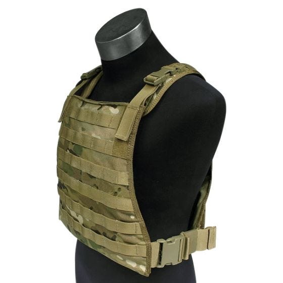 Chaleco portaplacas Flyye MBSS en MultiCam