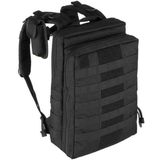 Mochila para portátil de 13 pulgadas Flyye MID en negro