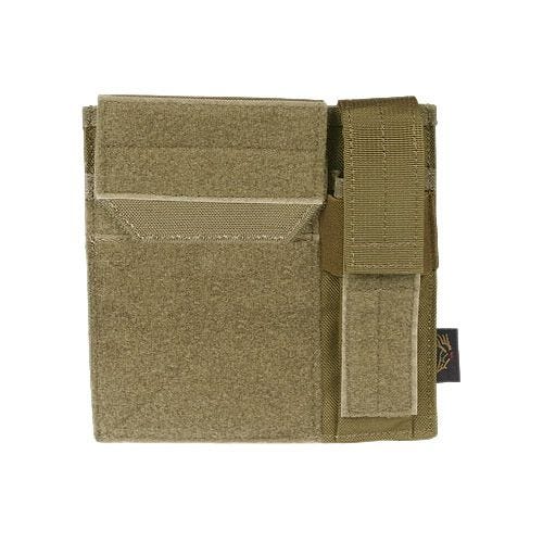 Funda para mapas y documentos con portacargador Flyye con sistema MOLLE en Coyote Brown