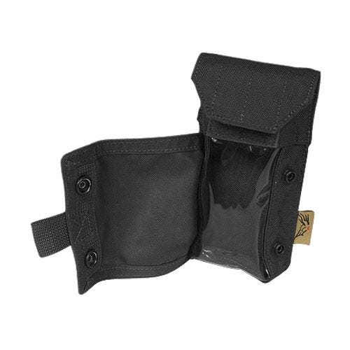 Funda para dispositivo GPS Flyye con sistema MOLLE en negro